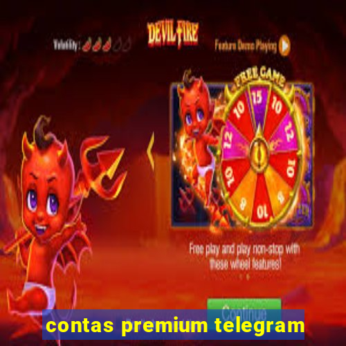 contas premium telegram